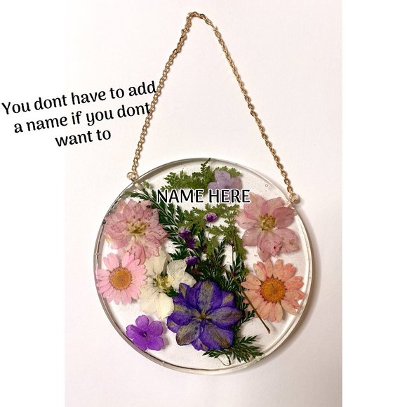 Handmade Persoalized Resin Wall Hanging - Picture 5 of 8